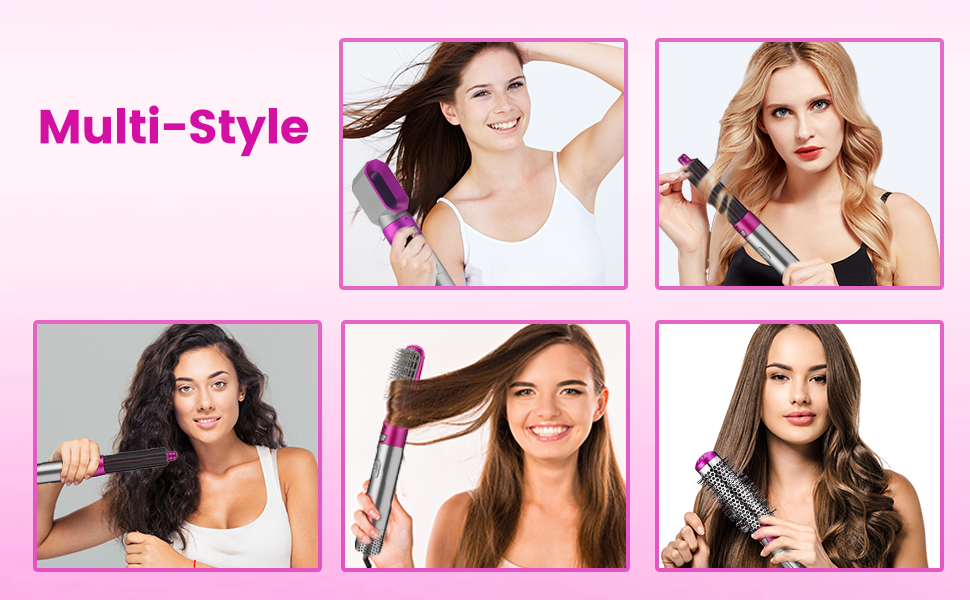 CEPILLO PARA PELO 5 EN 1 | TODO LO QUE NECESITAS PARA TU CABELLO