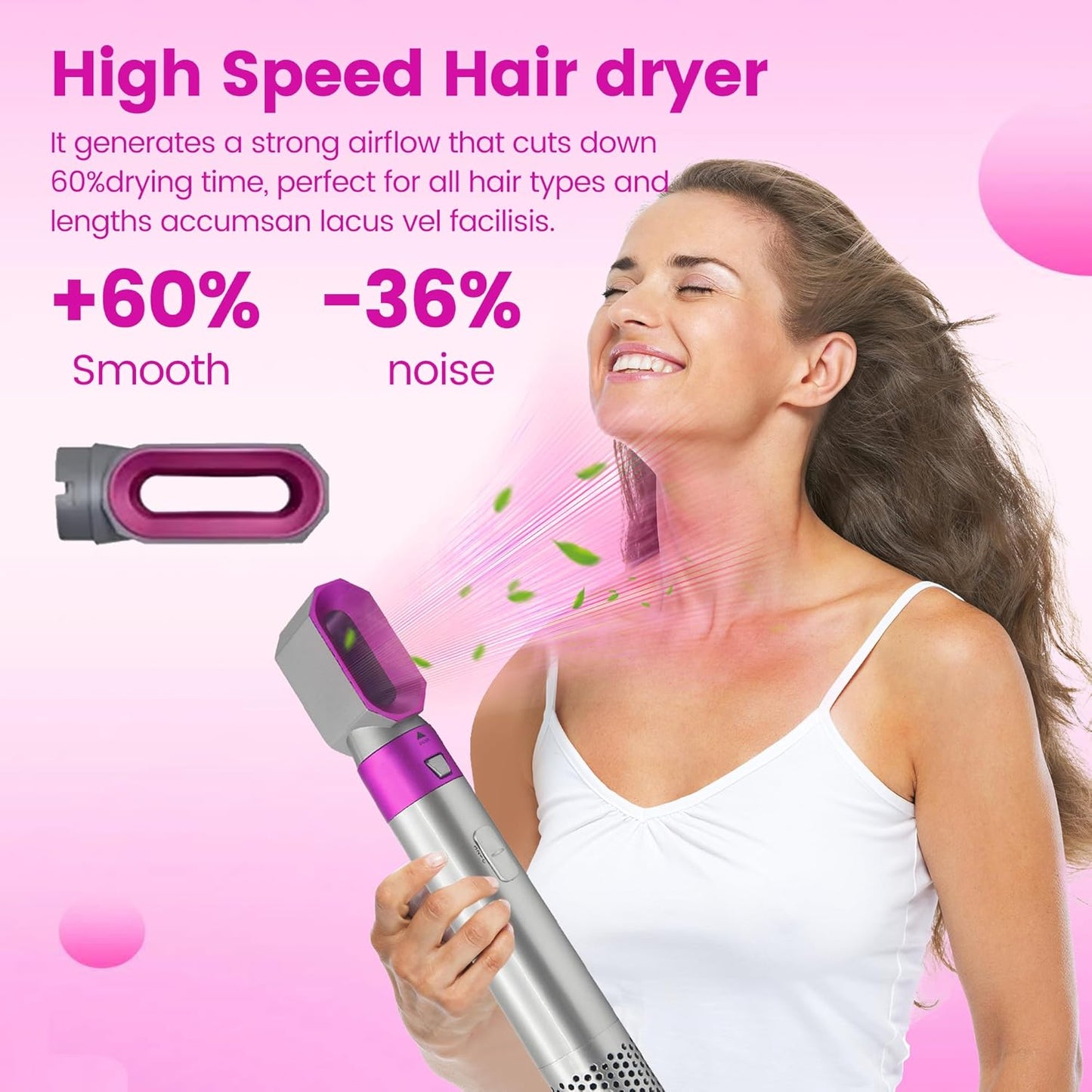 CEPILLO PARA PELO 5 EN 1 | TODO LO QUE NECESITAS PARA TU CABELLO