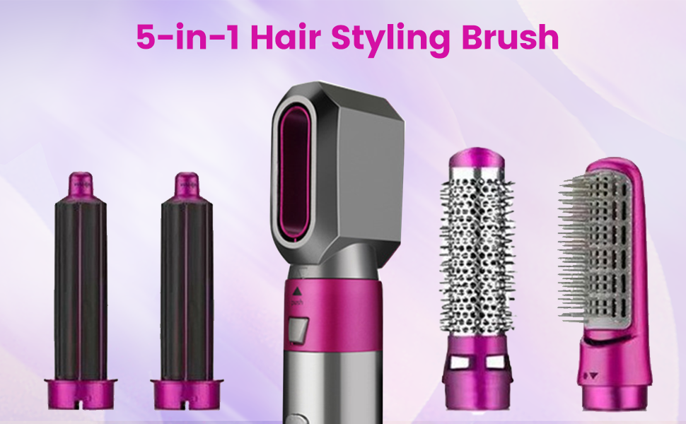 CEPILLO PARA PELO 5 EN 1 | TODO LO QUE NECESITAS PARA TU CABELLO