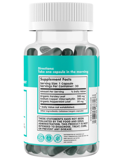 DEOS Body Deodorizing Supplement | Suplemento de Frescura Corporal (60 CÁPSULAS)